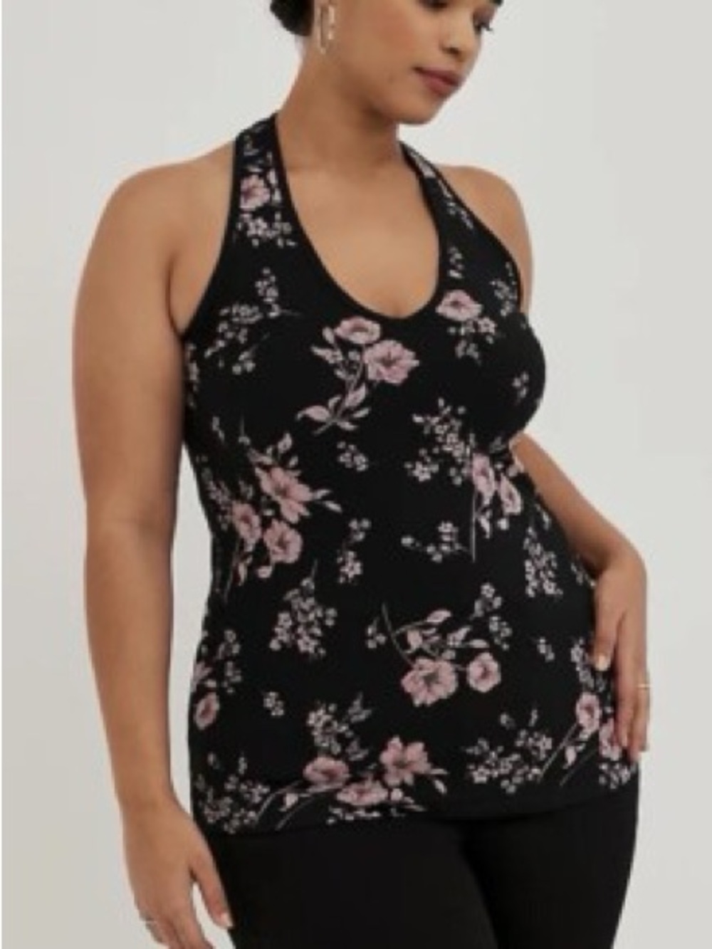 TORRID Floral Halter Top